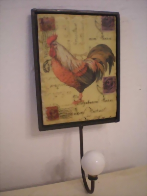 Edle Schmiedeiserne Englischer Landhausstil GARDEROBEN Haken - Handtuchhaken