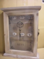 Naturholz Landhausstil Shabby Chic Schlüsselkasten - SCHLUESSELSCHRANK Naturholz Landhausstil Shabby Chic Schlüsselkasten - SCHLUESSELSCHRANK