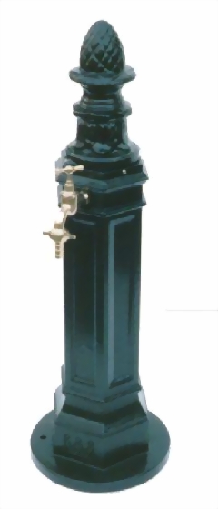 Dekorativer Gusseisen Standbrunnen - Standhahn