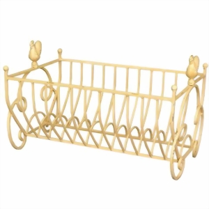 Nostalgischer Antik Shabby Chic Stil Metall Tellerhalter - GESCHIRKORB