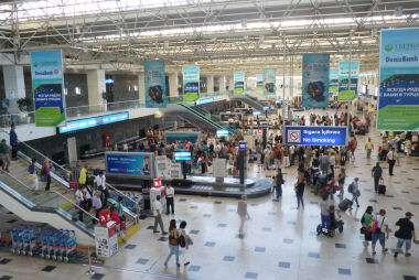 Kofferausgabe Flughafen Antalya