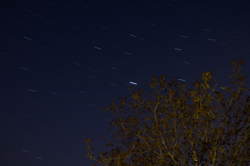 Sternenhimmel über Nepperwitz