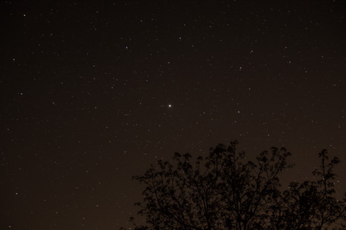 Sternenhimmel über Nepperwitz